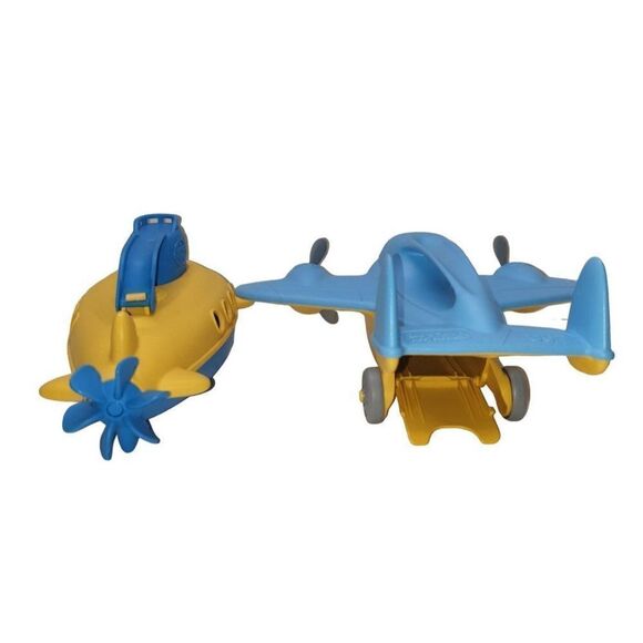 Green Toys Cargo Plane and Submarine Eco Friendly Toys Bundle NWOT - Picture 3 of 5